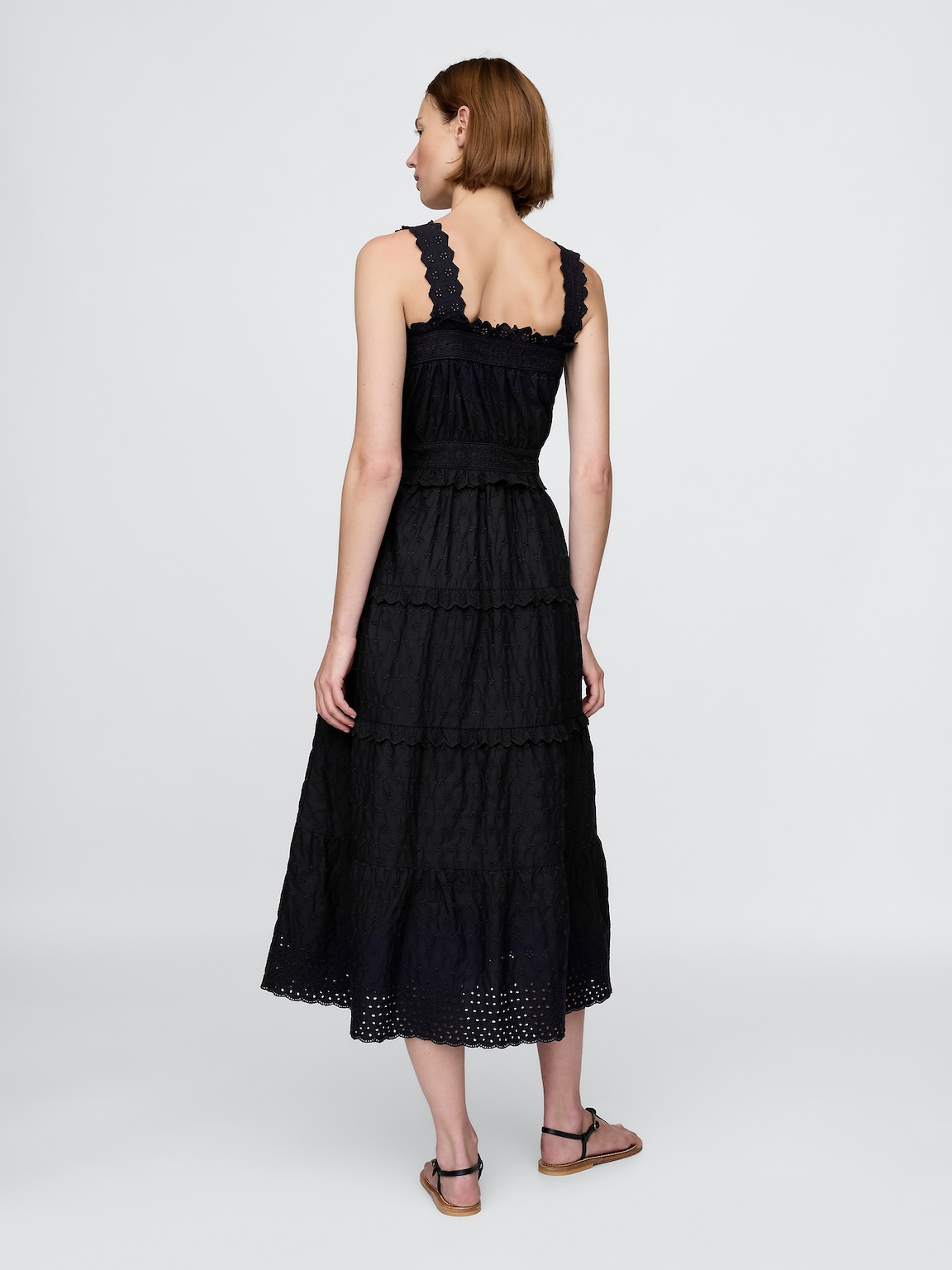 Gap × DÔEN Eyelet Midi Dress