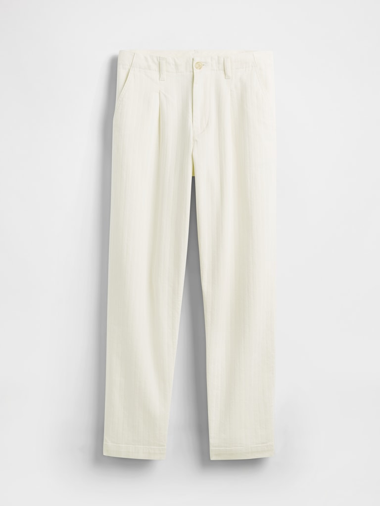 Gap × DÔEN Pleated Denim Trousers