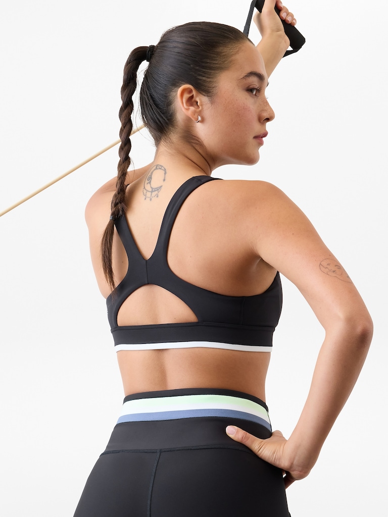 Interval Tipped Sports Bra A-C