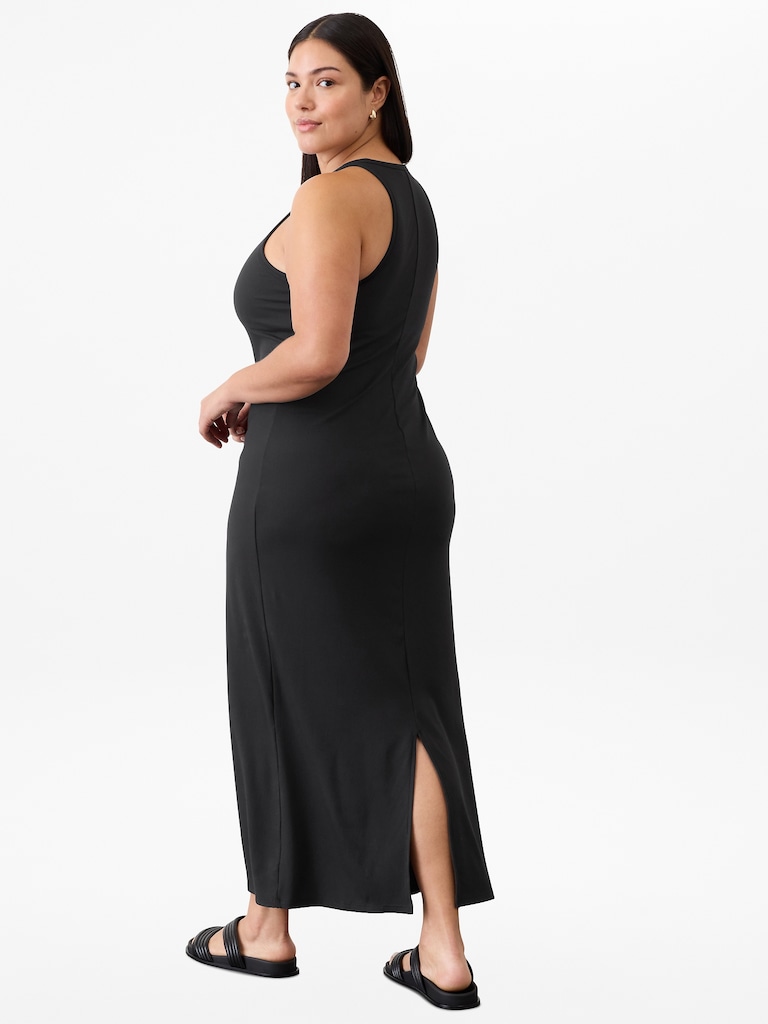 Signature Rib Maxi Dress