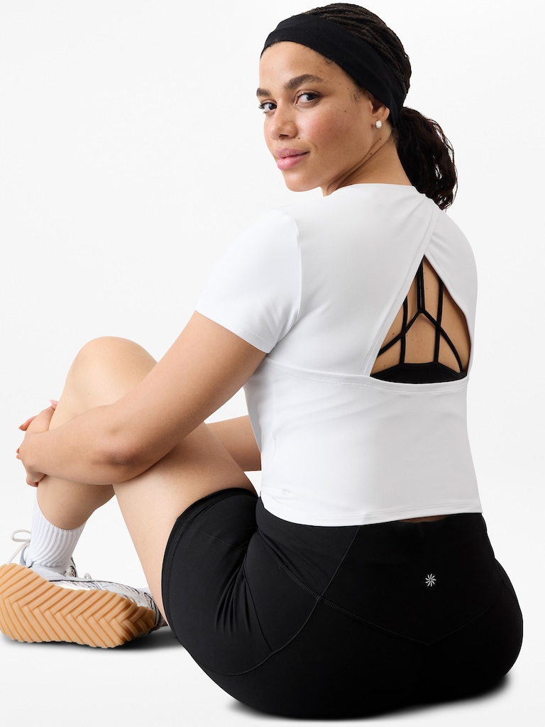 Transcend Open Back Tee