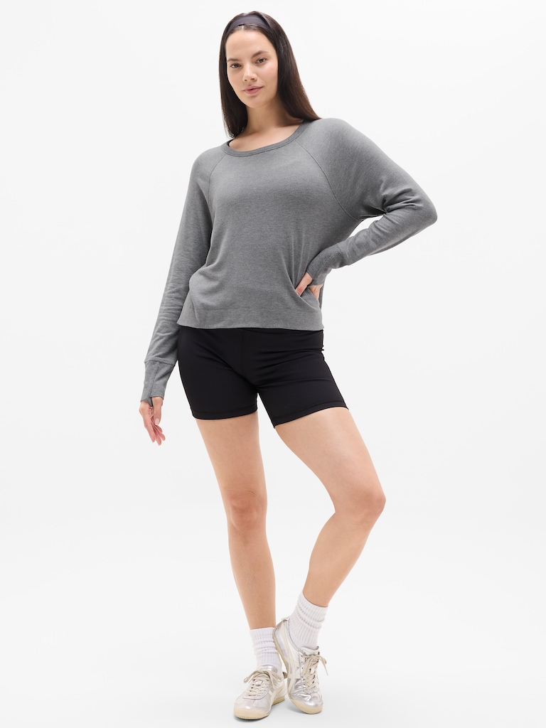 Coaster Luxe Recover High Hip Sweatshirt