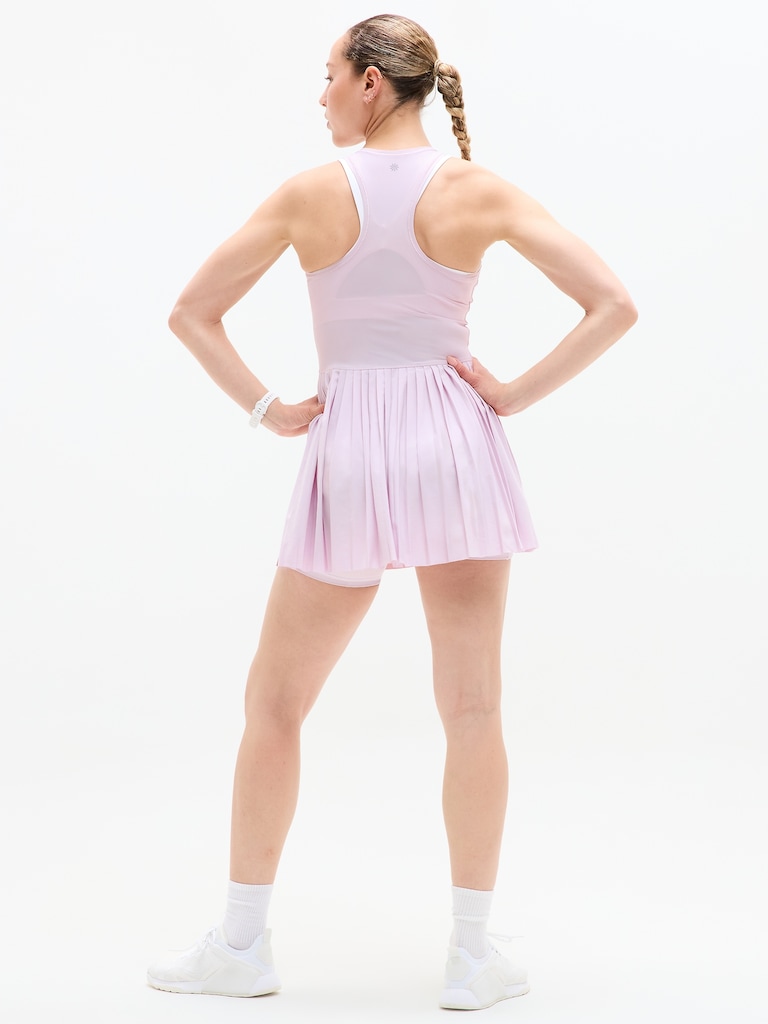 Match Point Pleated Dress