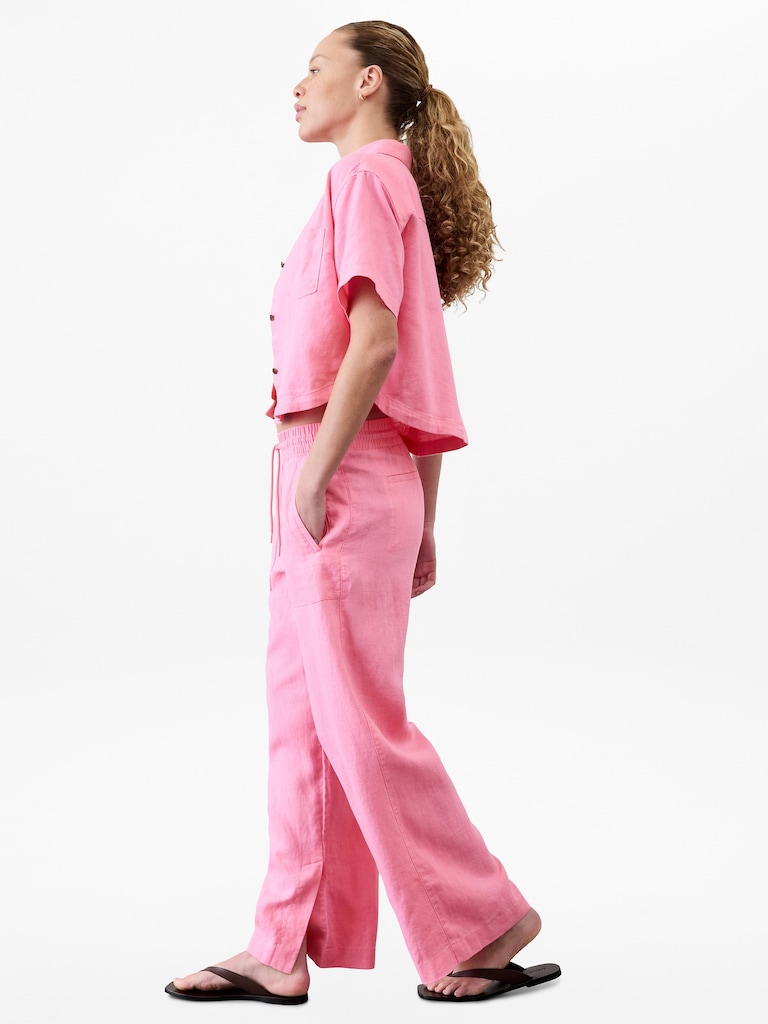 Retreat Linen Short Sleeve Shirt