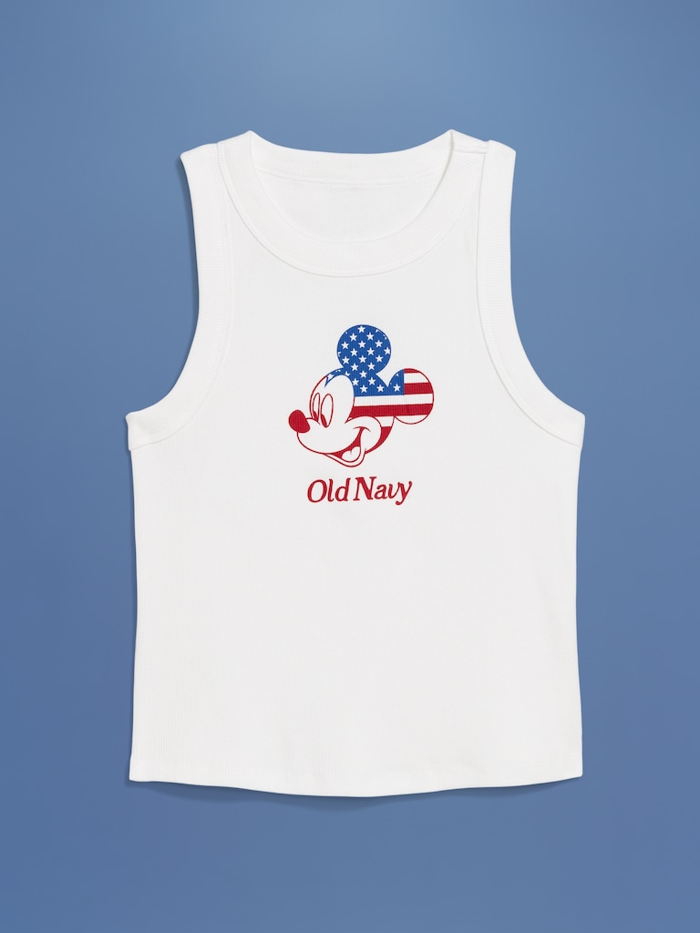 Old Navy x Disney© Mickey Mouse Logo-Graphic Snug Tank Top