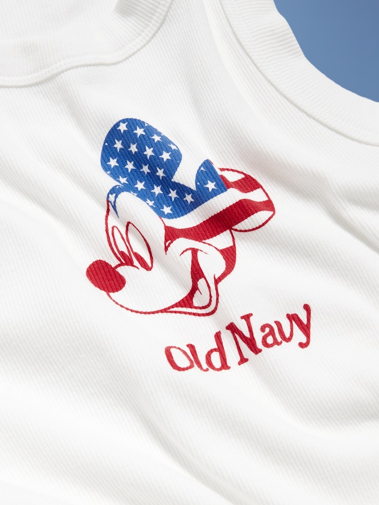 Old Navy x Disney© Mickey Mouse Logo-Graphic Snug Tank Top
