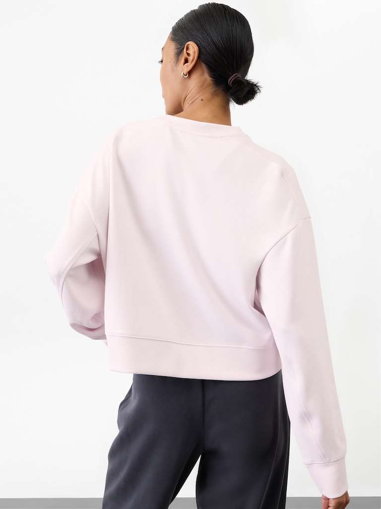 Seasoft Rib Crewneck Sweatshirt