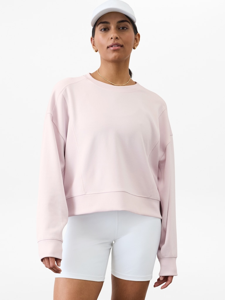 Seasoft Rib Crewneck Sweatshirt