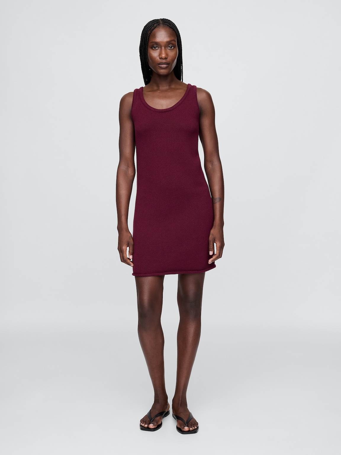 V-Neck Hardware One-Piece Swimsuit