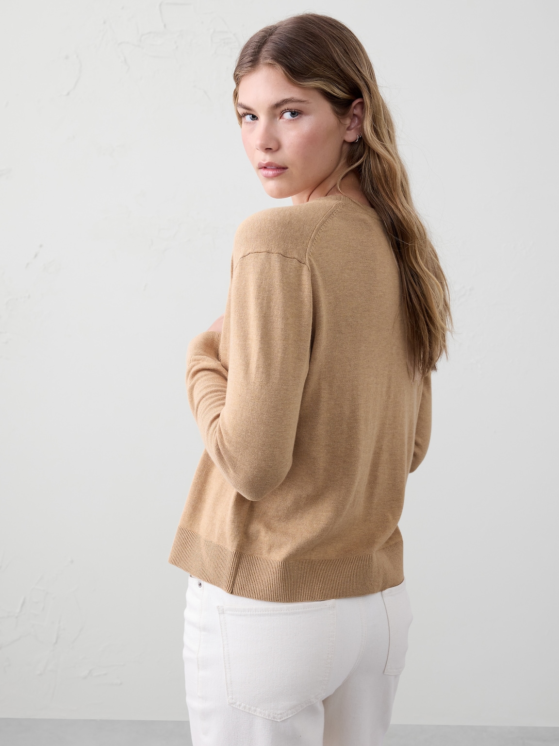 Forever V-Neck Cardigan Sweater