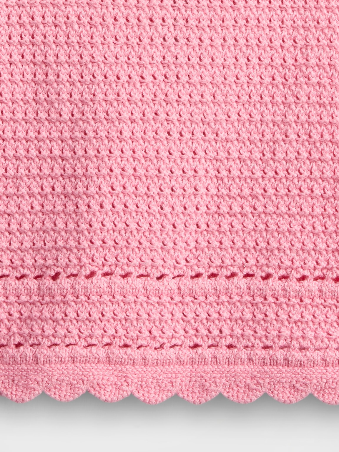 Baby & Toddler Scalloped Crochet Top