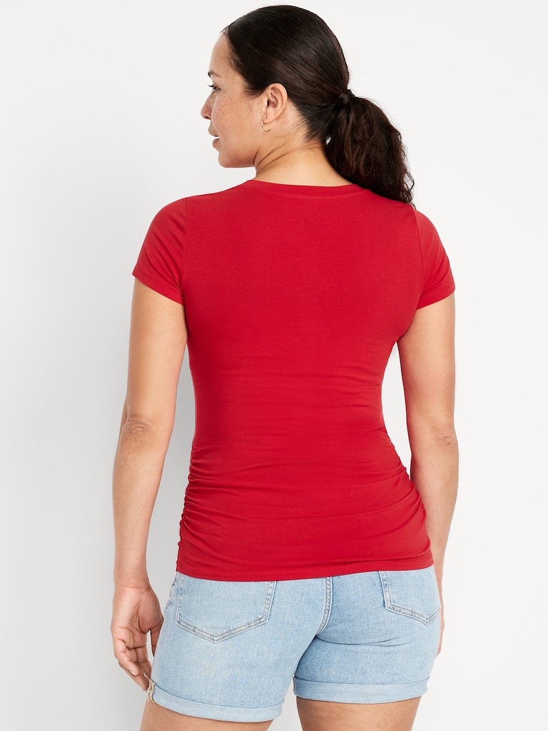 Maternity V-Neck T-Shirt