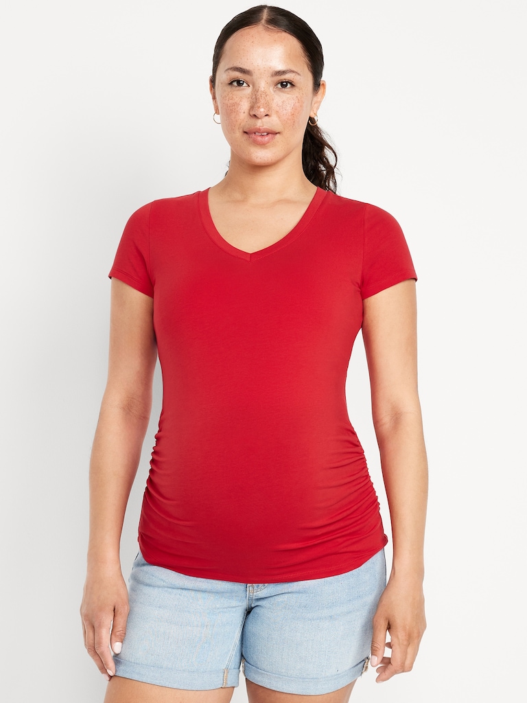 Maternity V-Neck T-Shirt