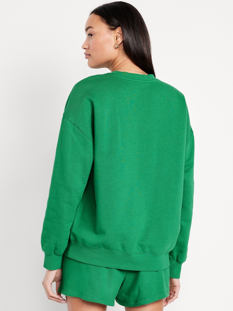 SoComfy Oversized Graphic Sweatshirt