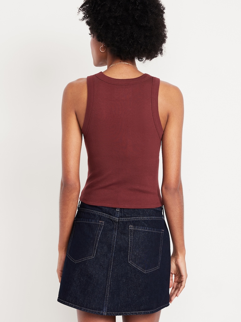Snug Crop Tank Top