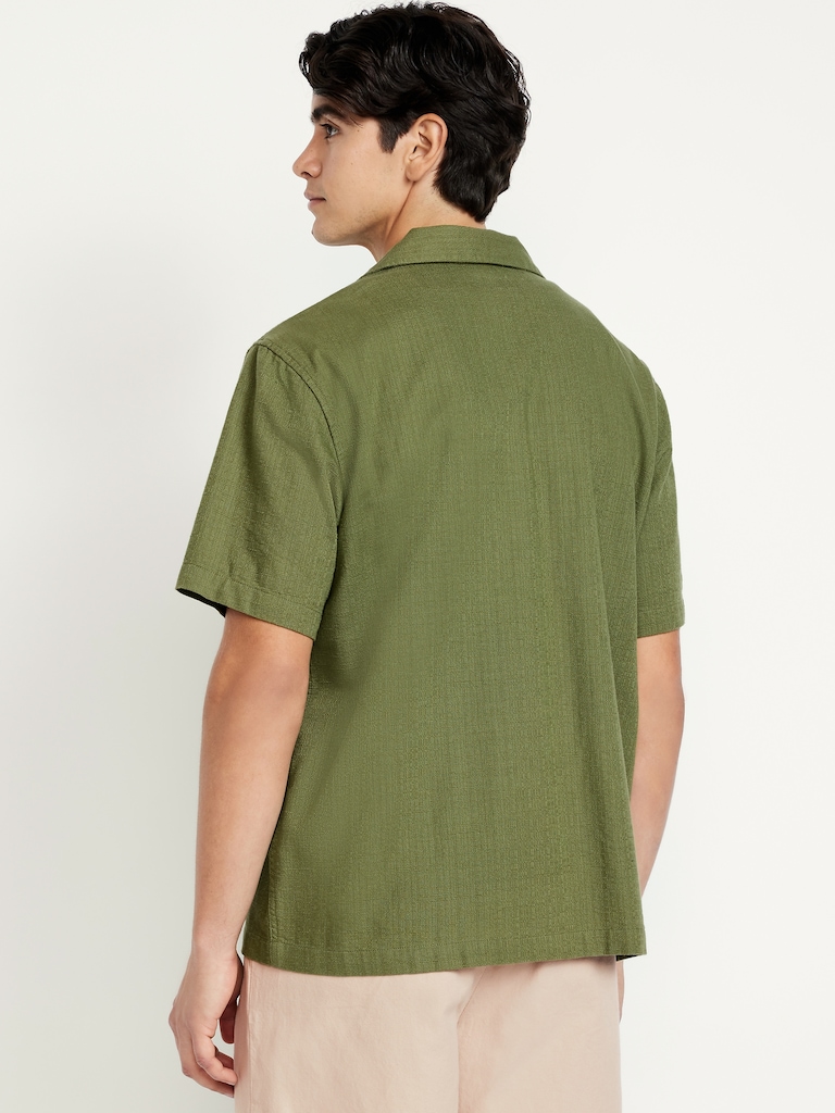 Short-Sleeve Utility Camp Shirt