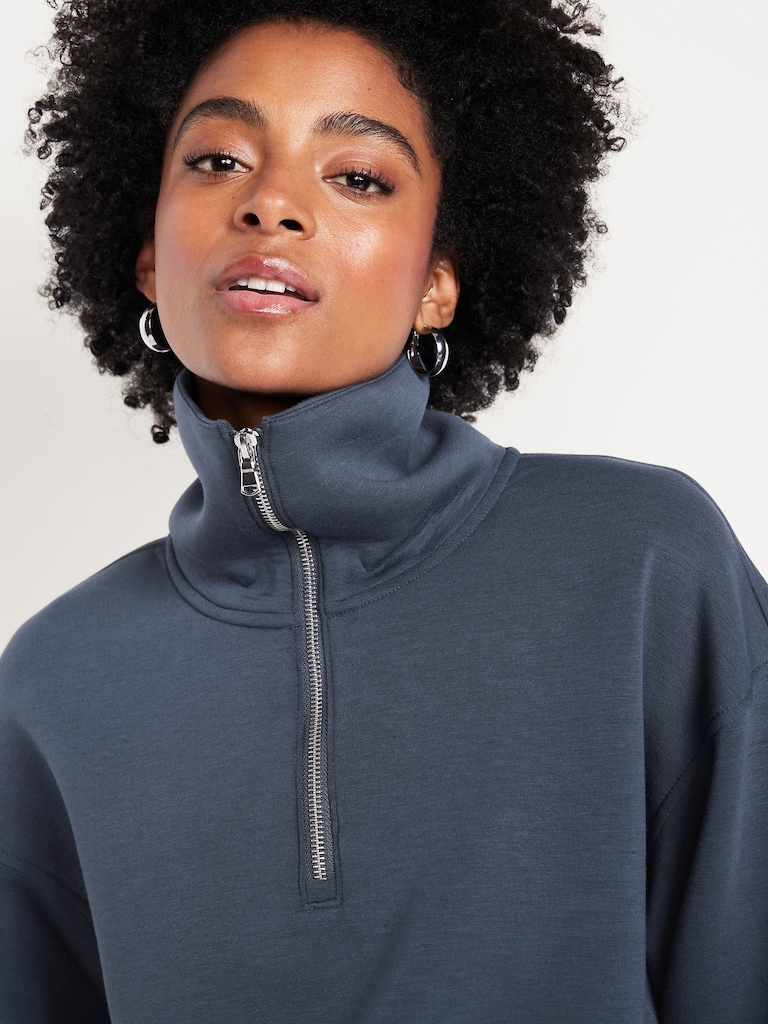 Bounce Fleece Half-Zip Pullover Sweatshirt