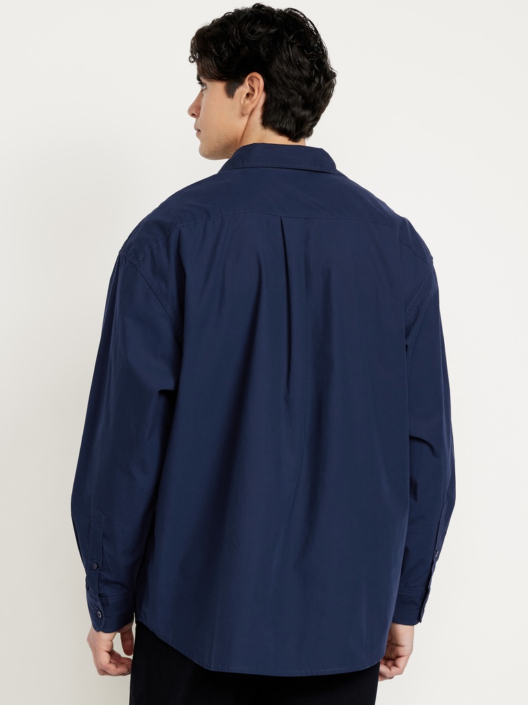 Oversized Poplin Shirt