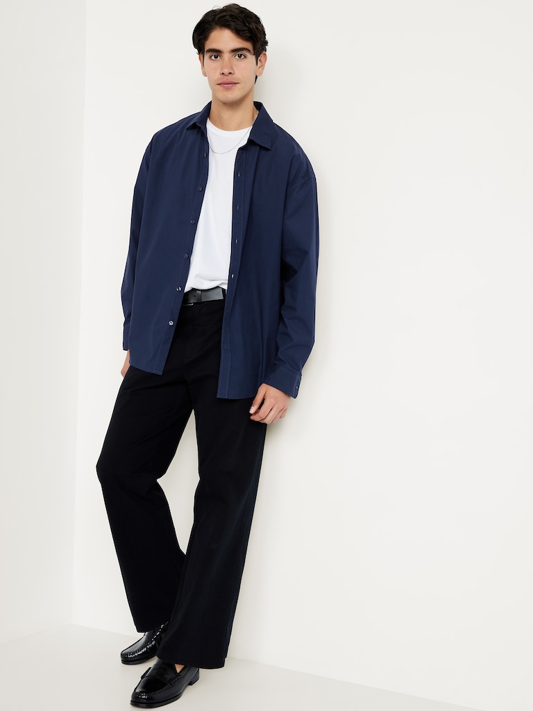 Oversized Poplin Shirt