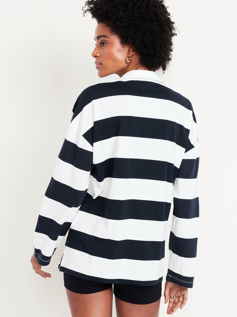 Oversized Rugby Polo