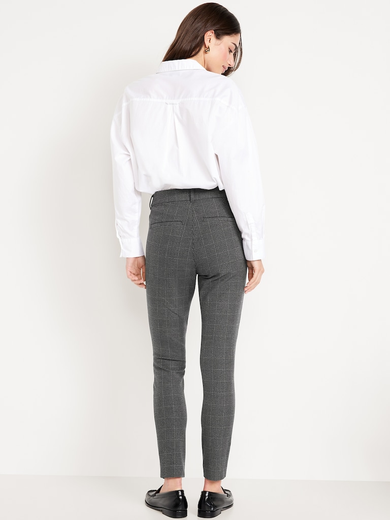 High-Waisted Pixie Skinny Ankle Pants