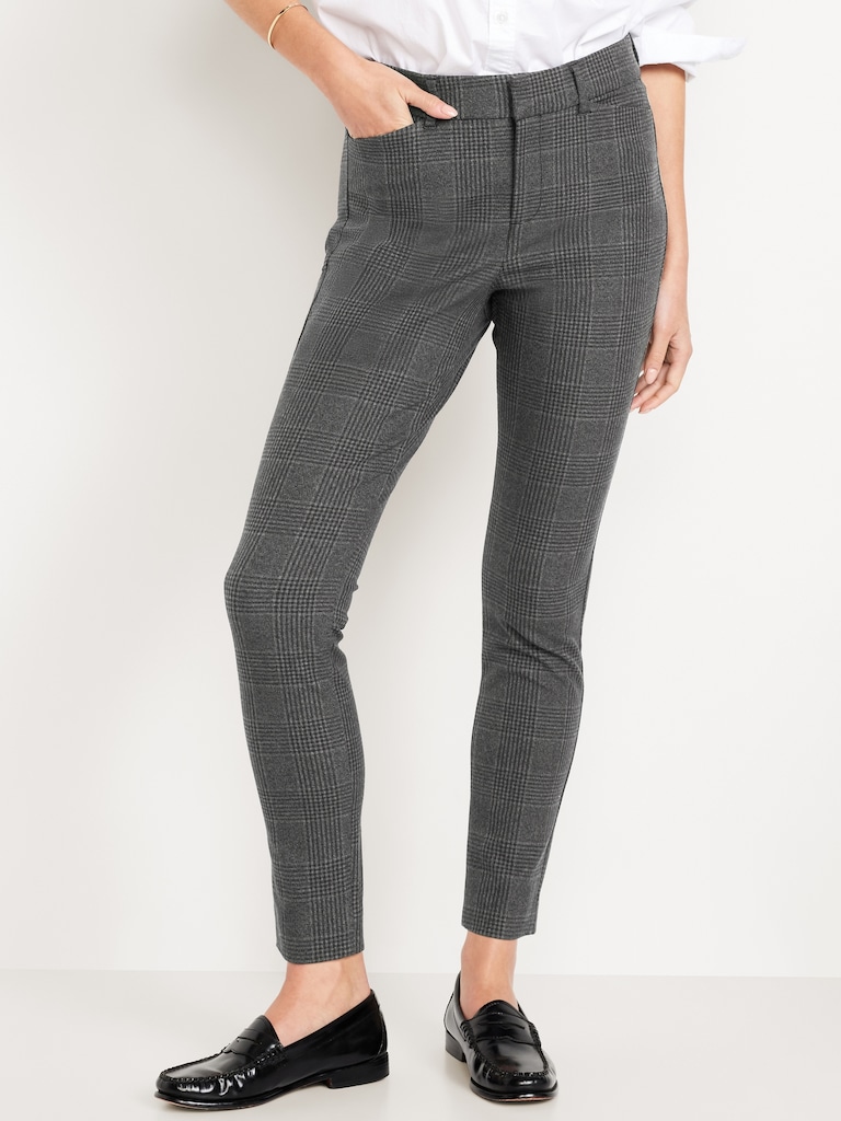 High-Waisted Pixie Skinny Ankle Pants