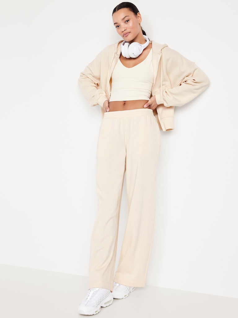 High-Waisted SoComfy Wide-Leg Sweatpants