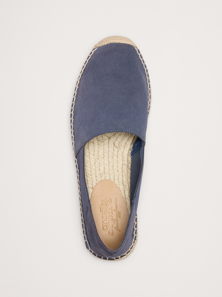 Suede Espadrille Shoe