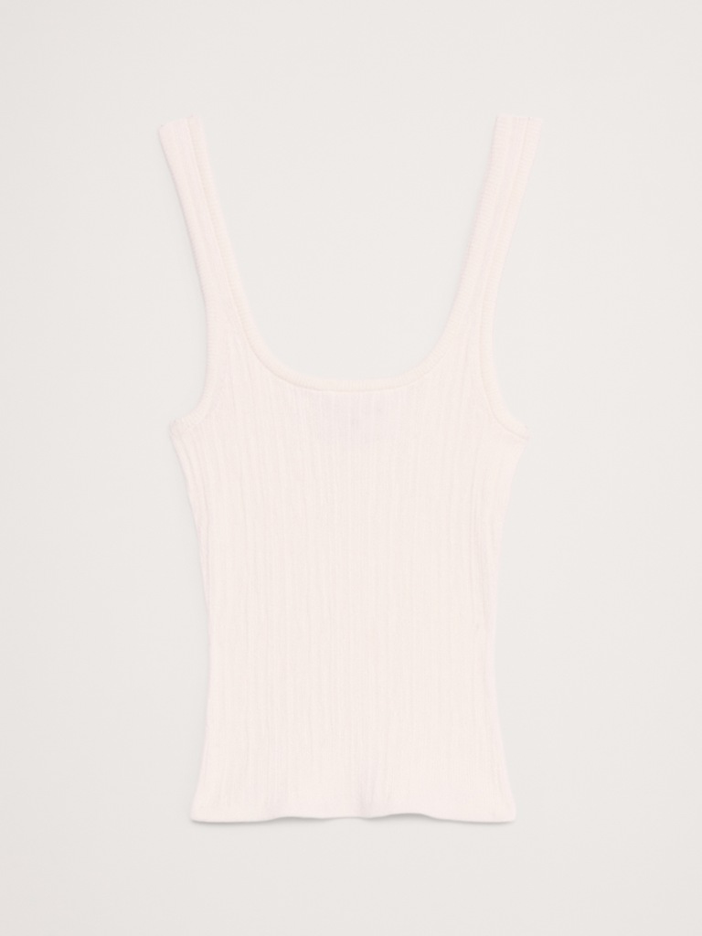 Camisole en tricot froissé