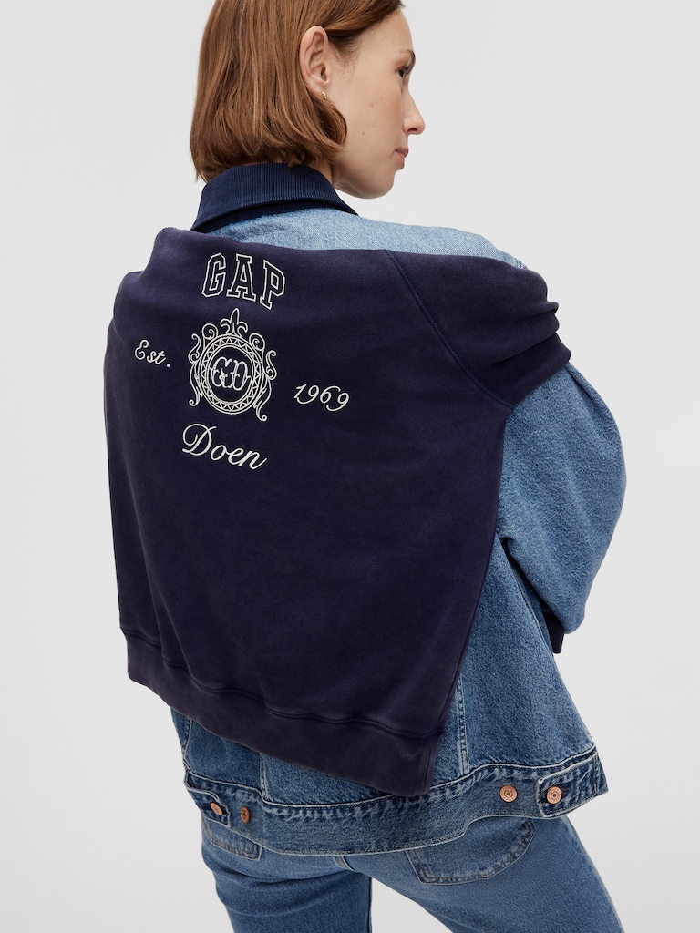 Gap × DÔEN VintageSoft Logo Sweatshirt