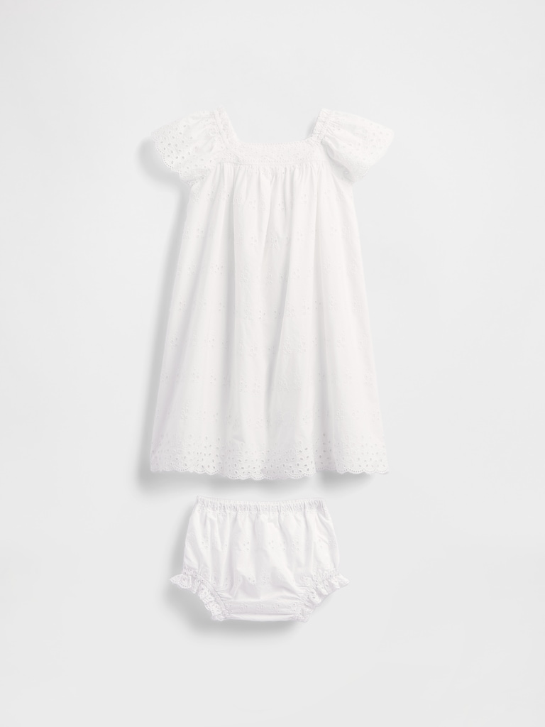 Gap × DÔEN Baby & Toddler Eyelet Dress