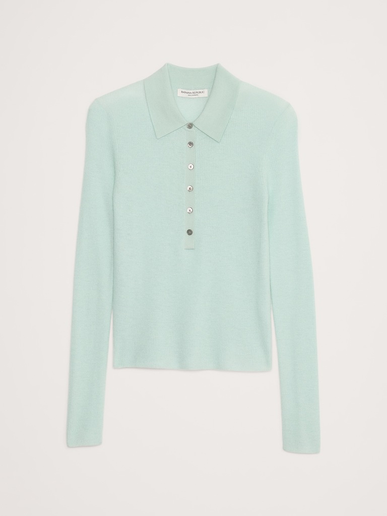 Featherweight Cashmere Polo