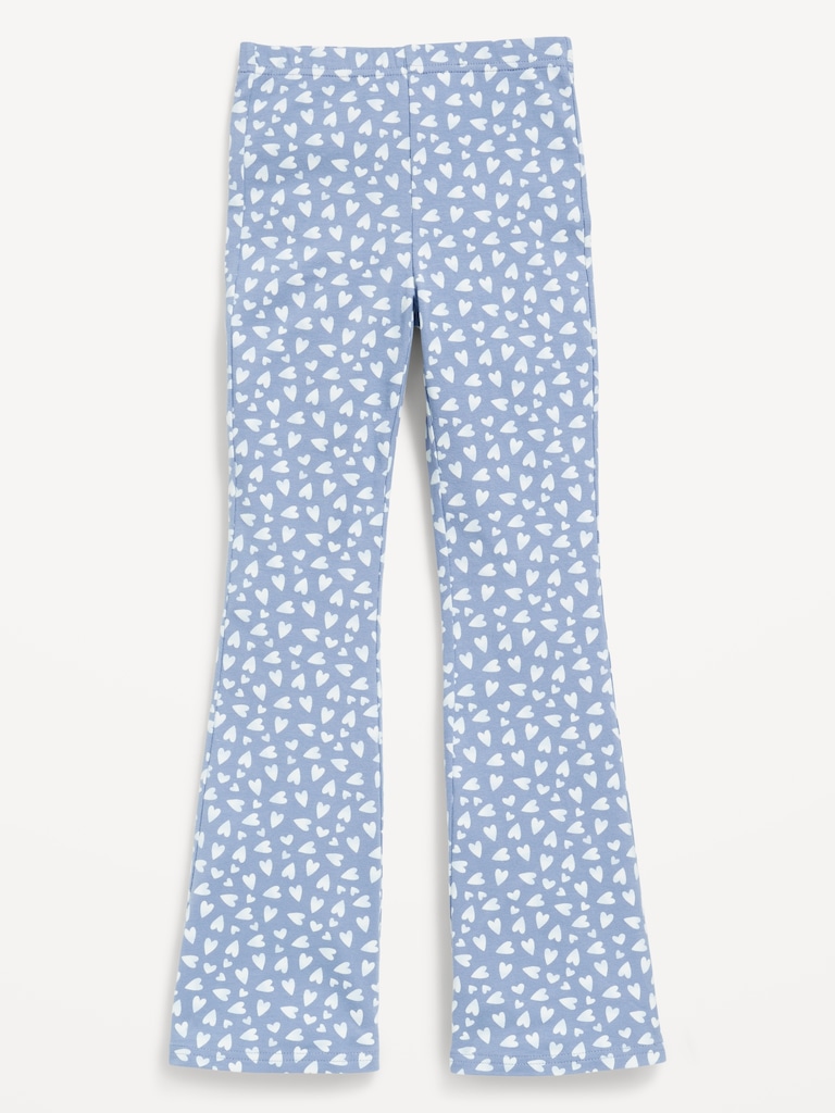Legging évasé à taille haute pour fille