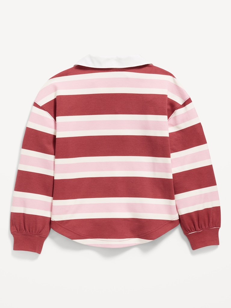 Oversized Rugby Polo Shirt for Girls