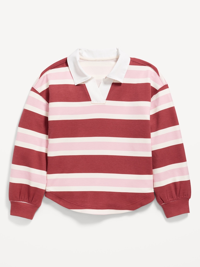 Oversized Rugby Polo Shirt for Girls