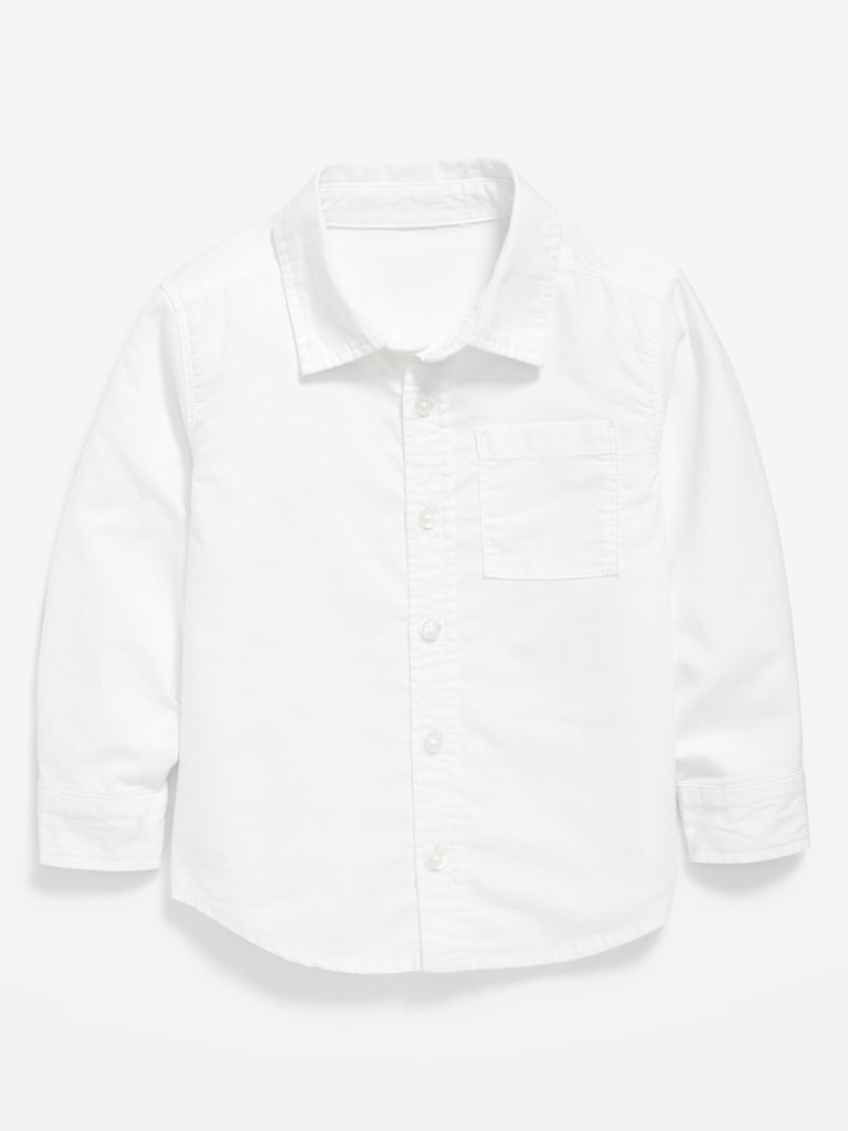 Long-Sleeve Oxford Shirt for Toddler Boys