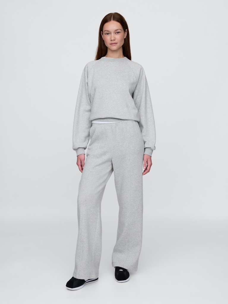 VintageSoft Seamed Straight Sweatpants