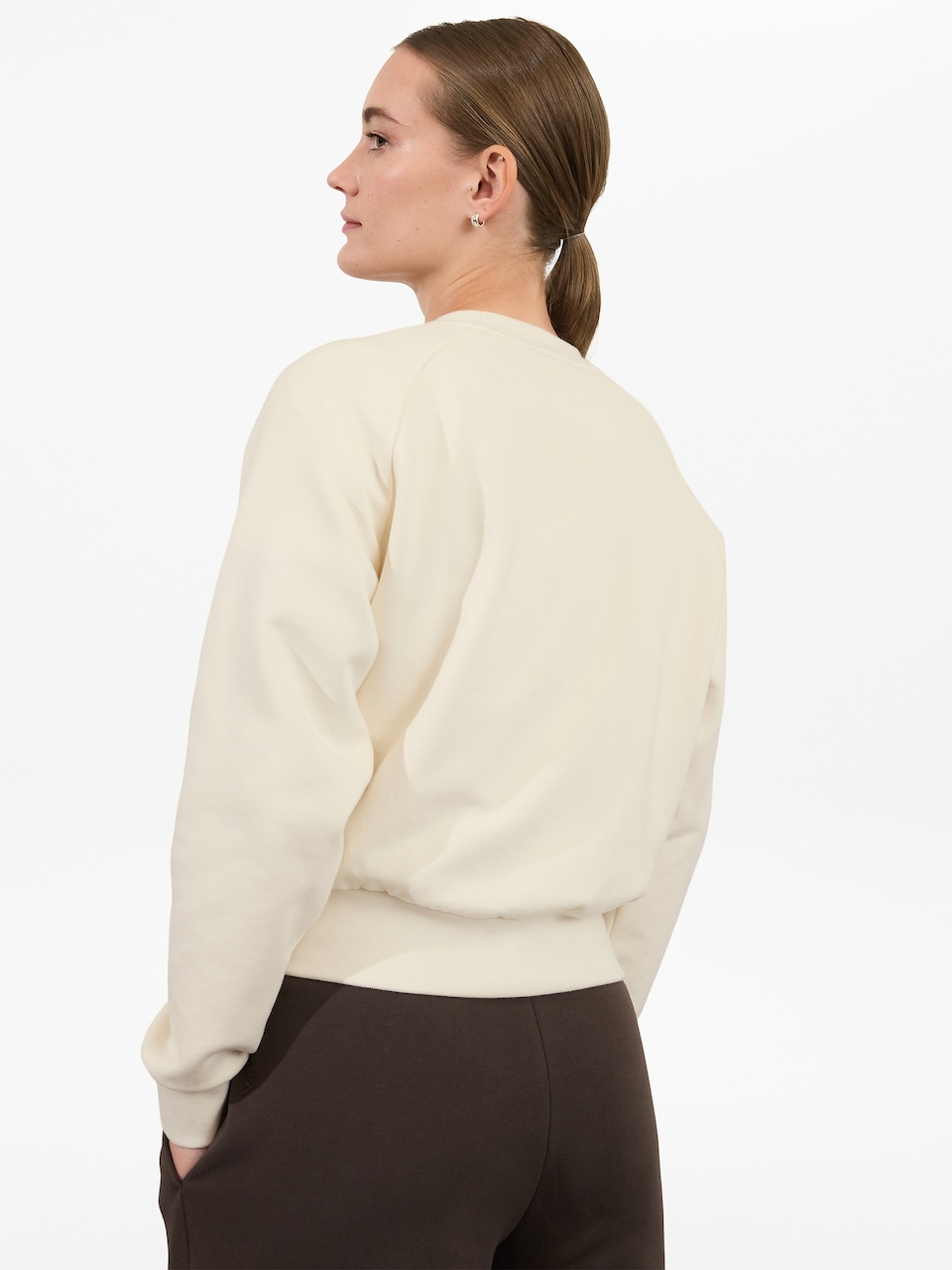 Athleta Embroidered Crew Sweatshirt
