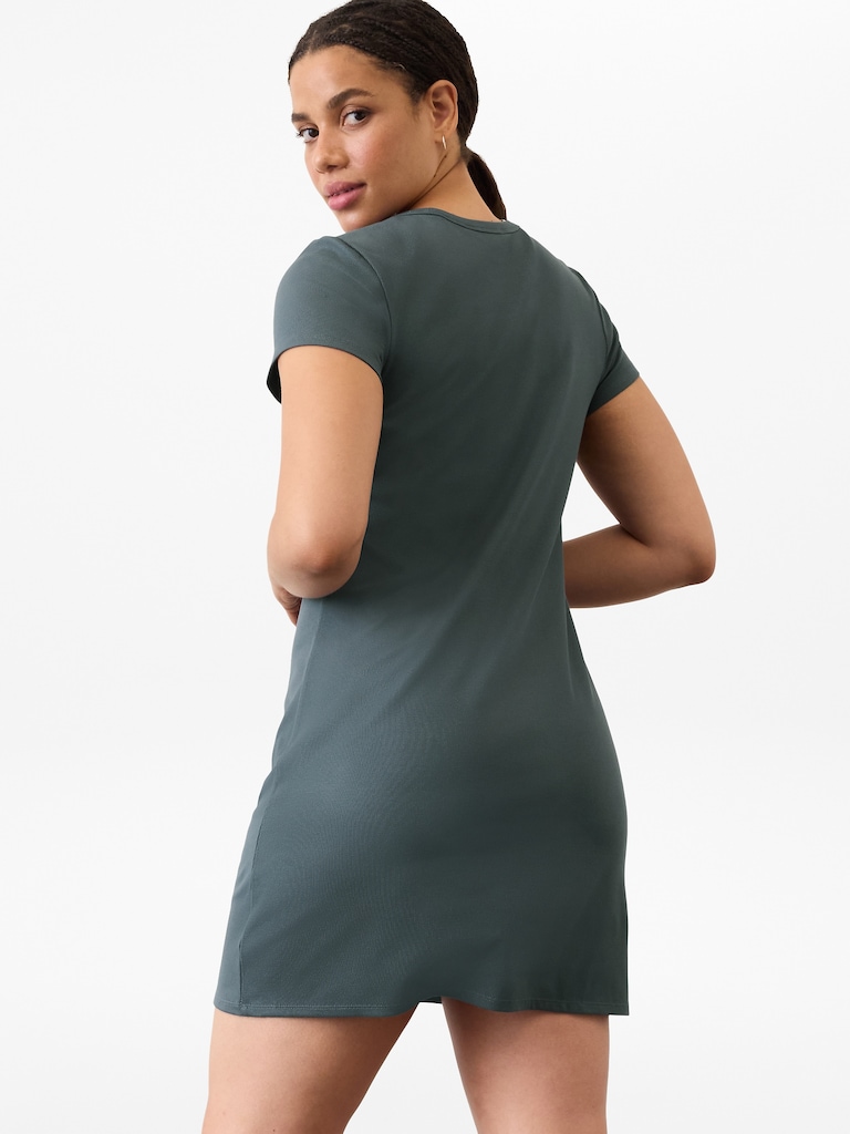 Signature Rib Tee Dress