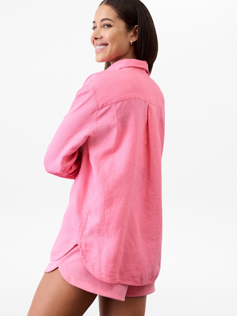 Retreat Linen Top