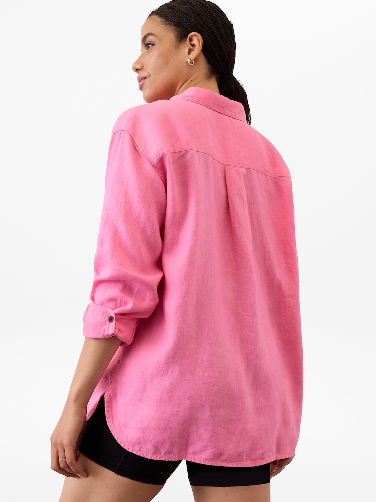 Retreat Linen Top