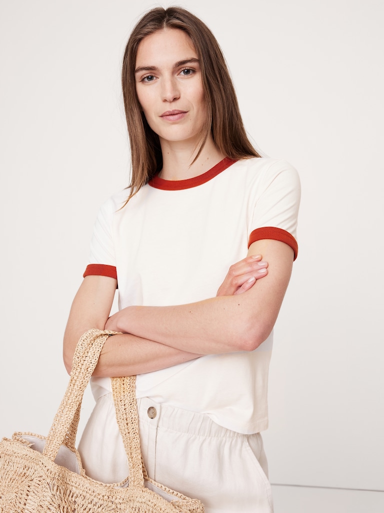 Slim Vintage Cotton Crew-Neck T-Shirt