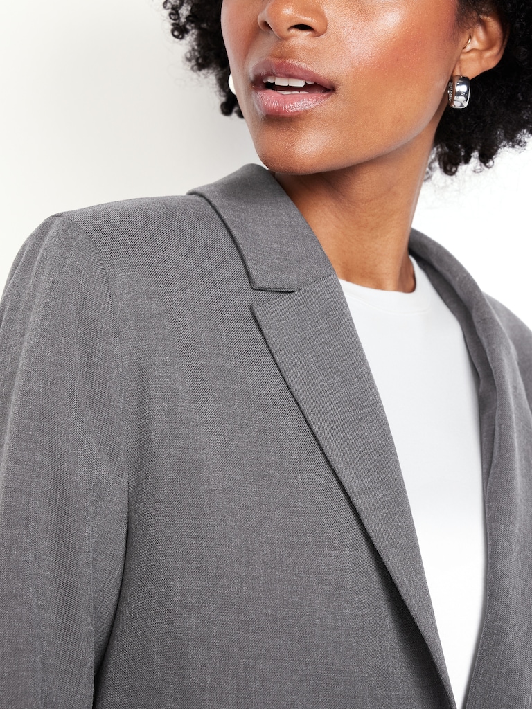 Classic Double-Weave Blazer