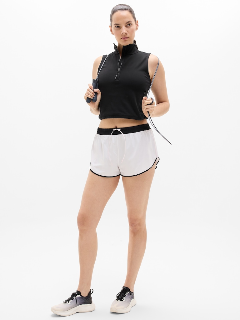 Speedwork Mid Rise Colorblock 2" Run Short