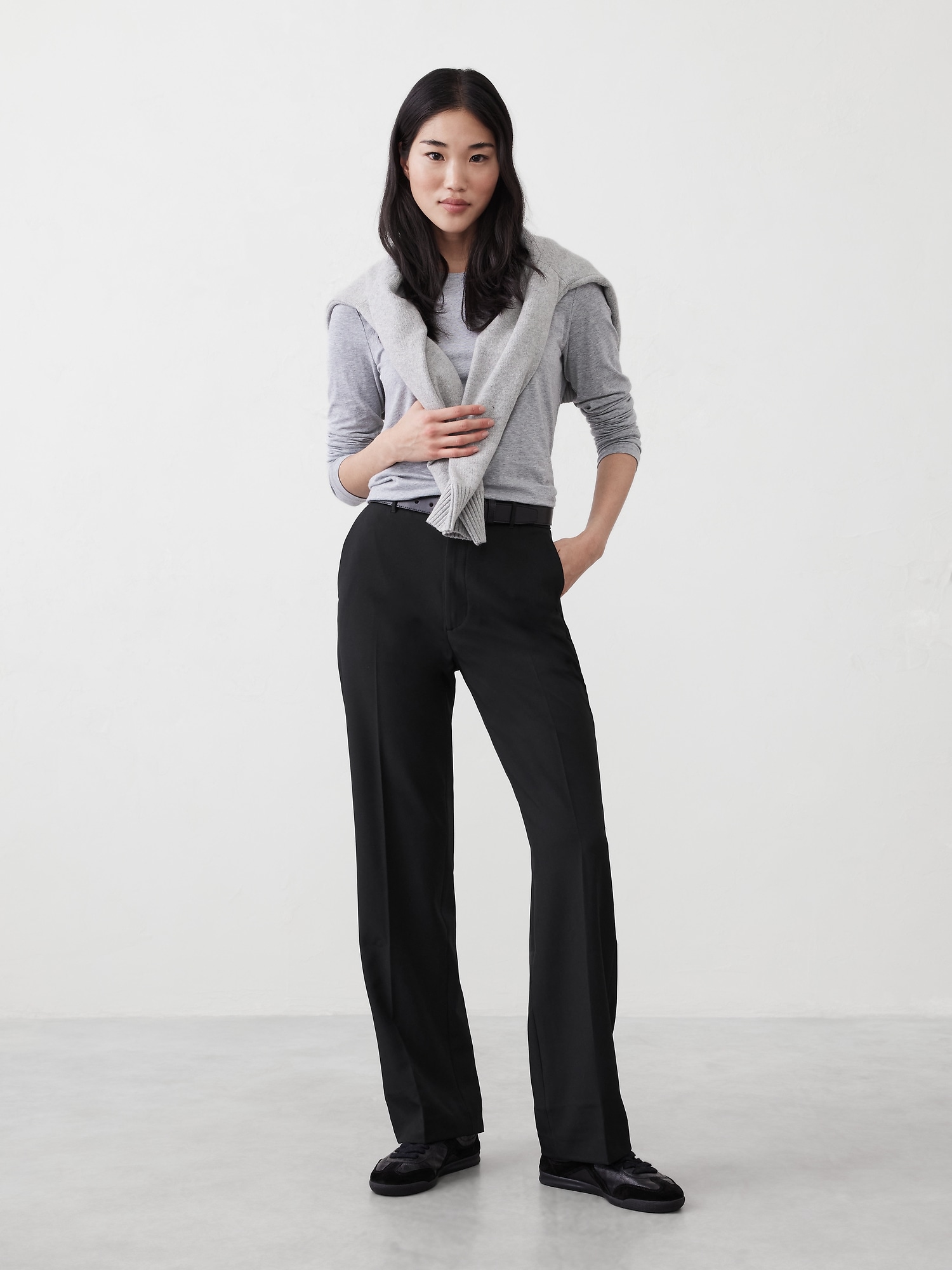 Women's Straight Fit Pants | Banana Republic Factory
