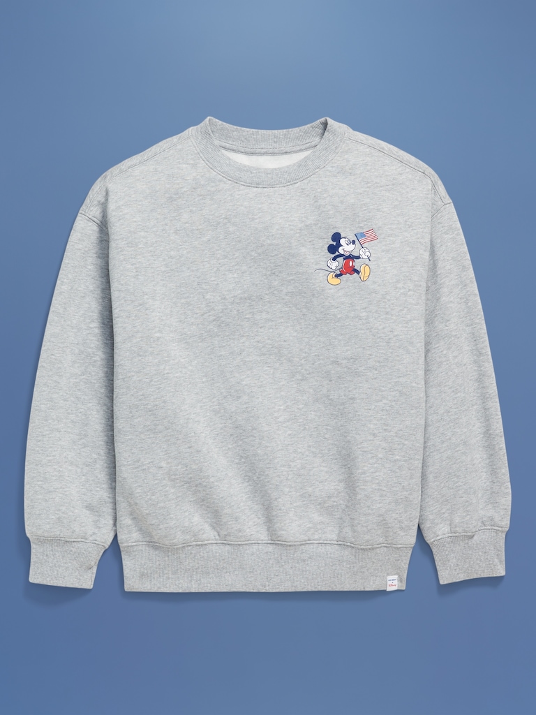 Old Navy x Disney© Mickey Mouse Flag Graphic Crew-Neck Sweatshirt for Boys