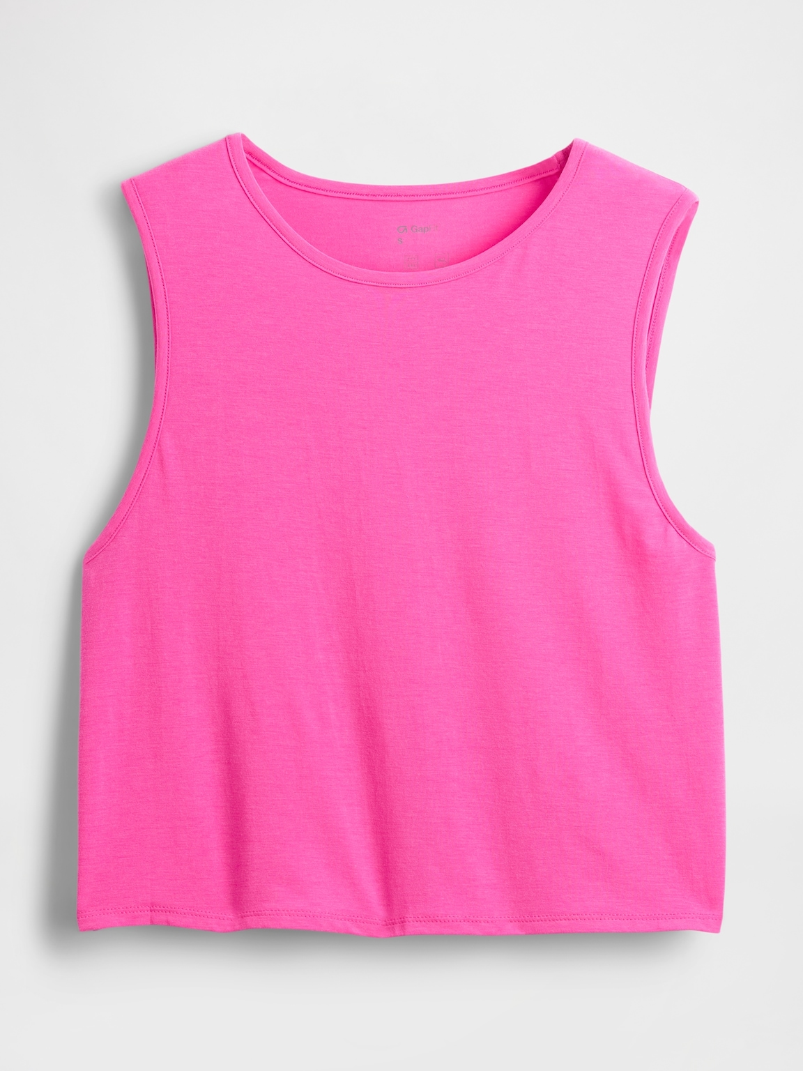 GapFit Breathe Crop Muscle Tank Top