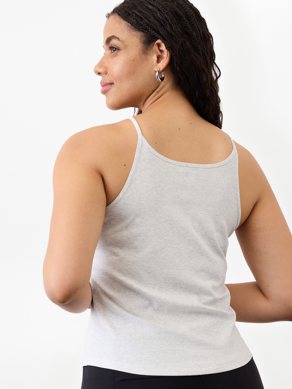 Signature Rib Thin Strap Tank