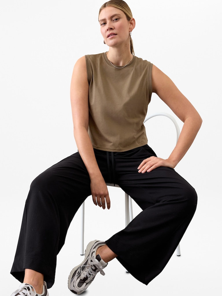 True Cotton Crop Tank