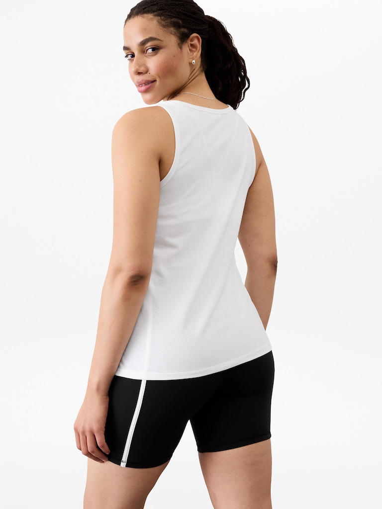 True Cotton Slim Tank